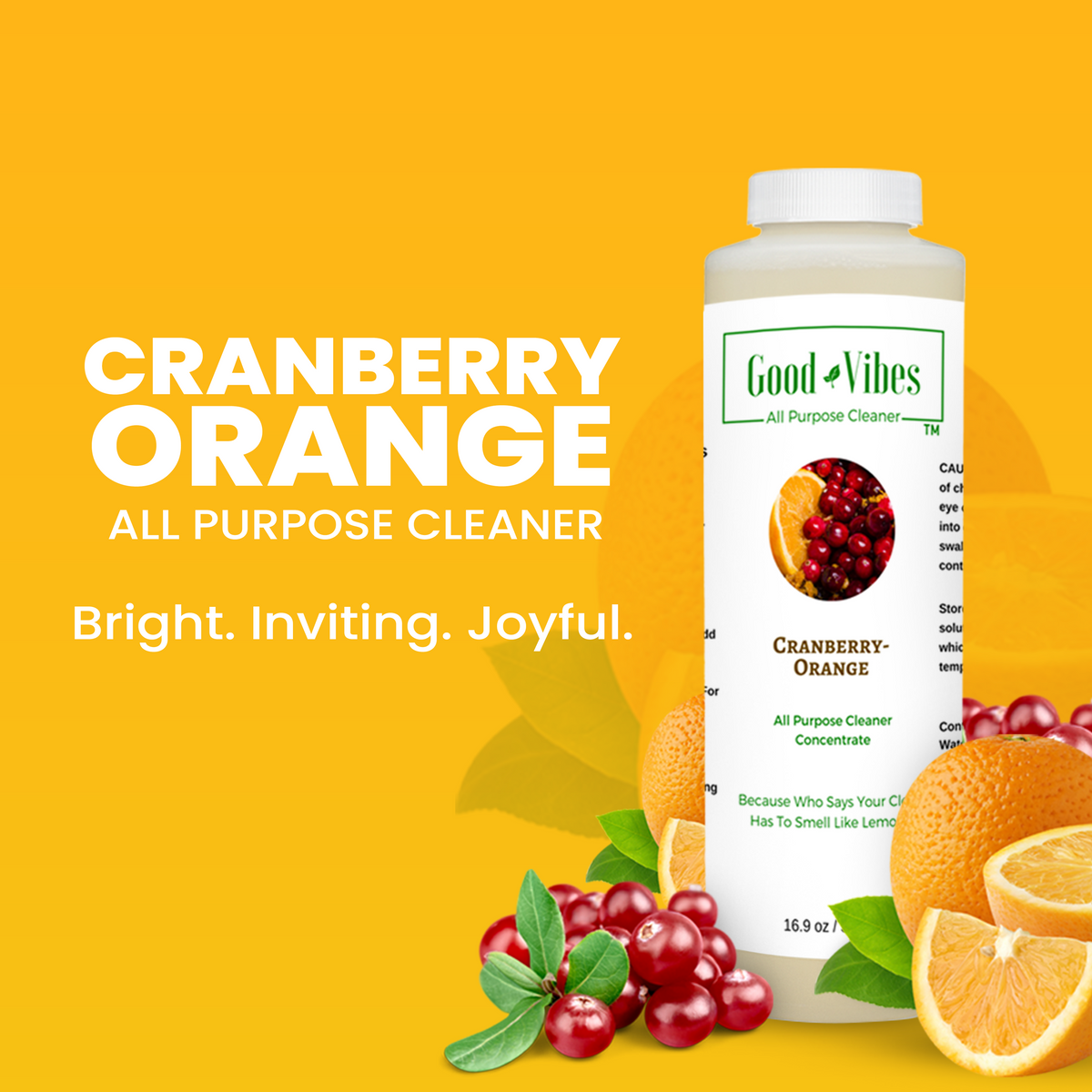 Cranberry-Orange All Purpose Cleaner