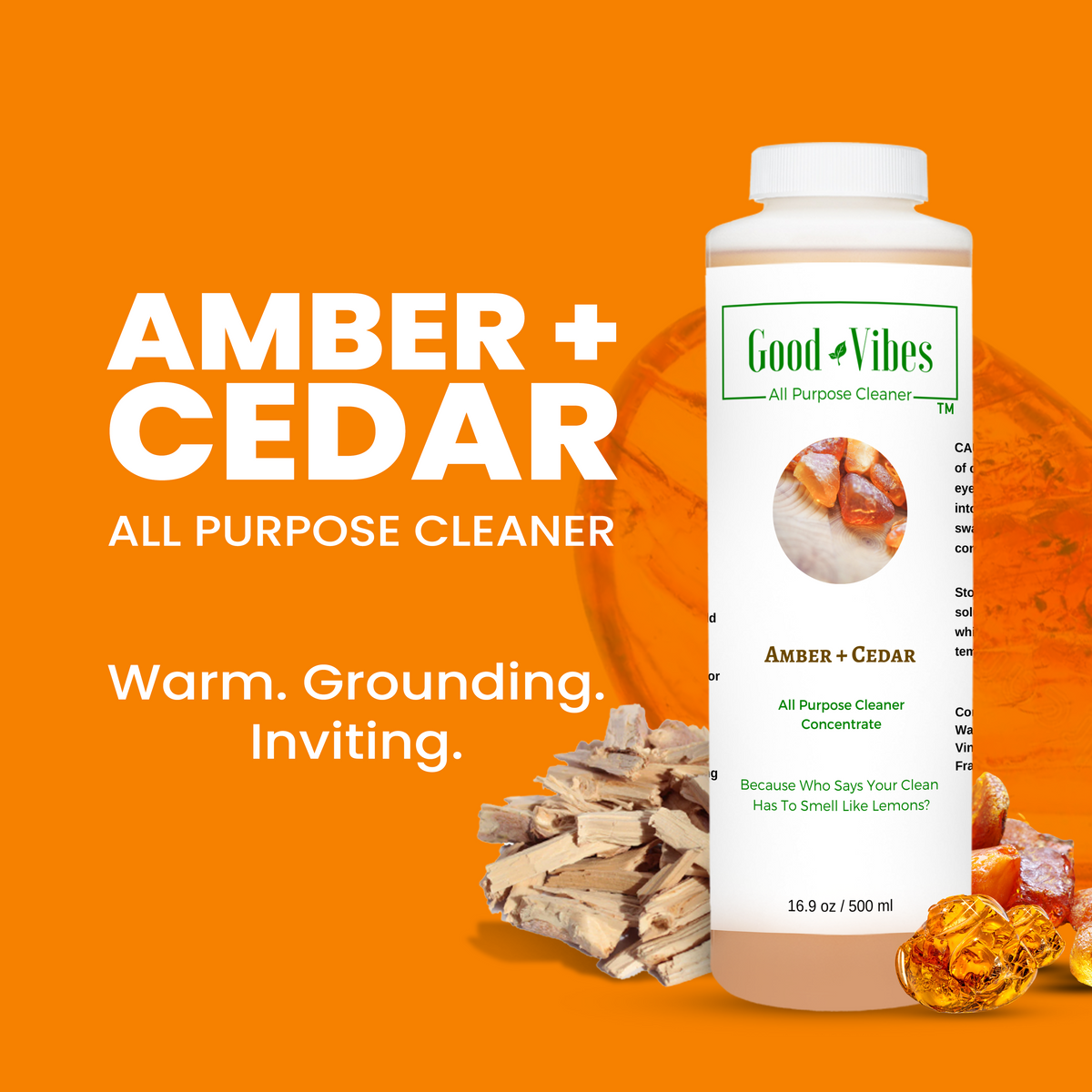 Amber + Cedar All Purpose Cleaner