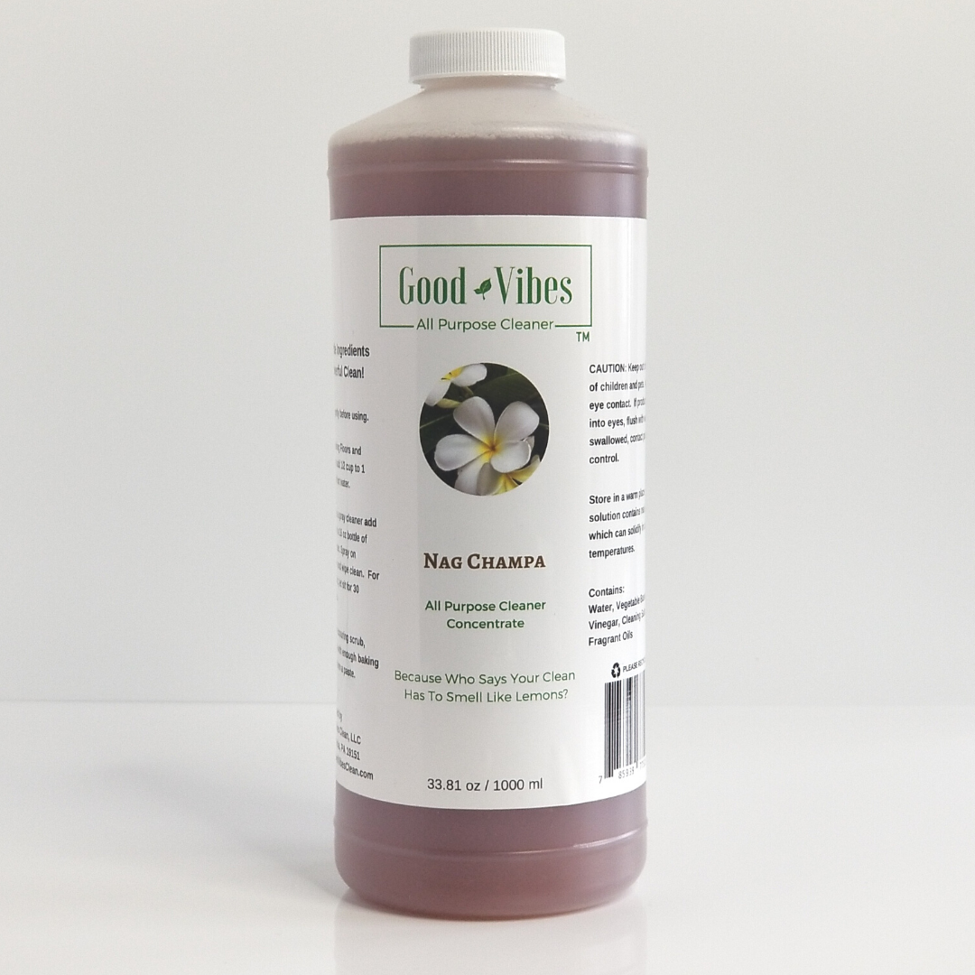 Nag Champa All Purpose Cleaner - Good Vibes All Purpose Cleaner
