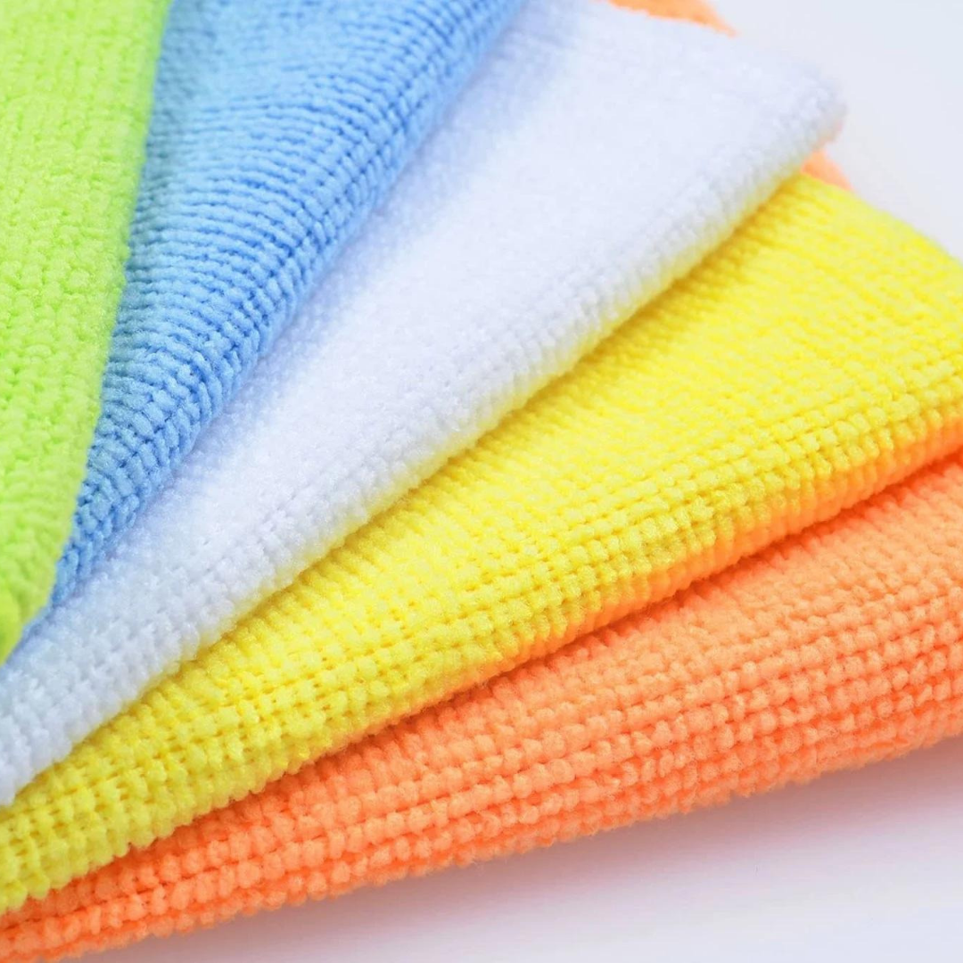 3-Pack Microfiber Cloths - Good Vibes All Purpose Cleaner