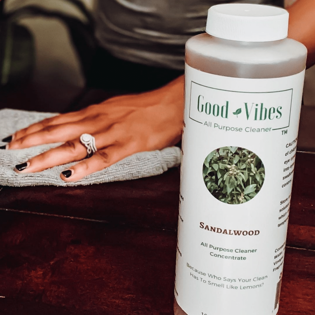 3-Pack Microfiber Cloths - Good Vibes All Purpose Cleaner