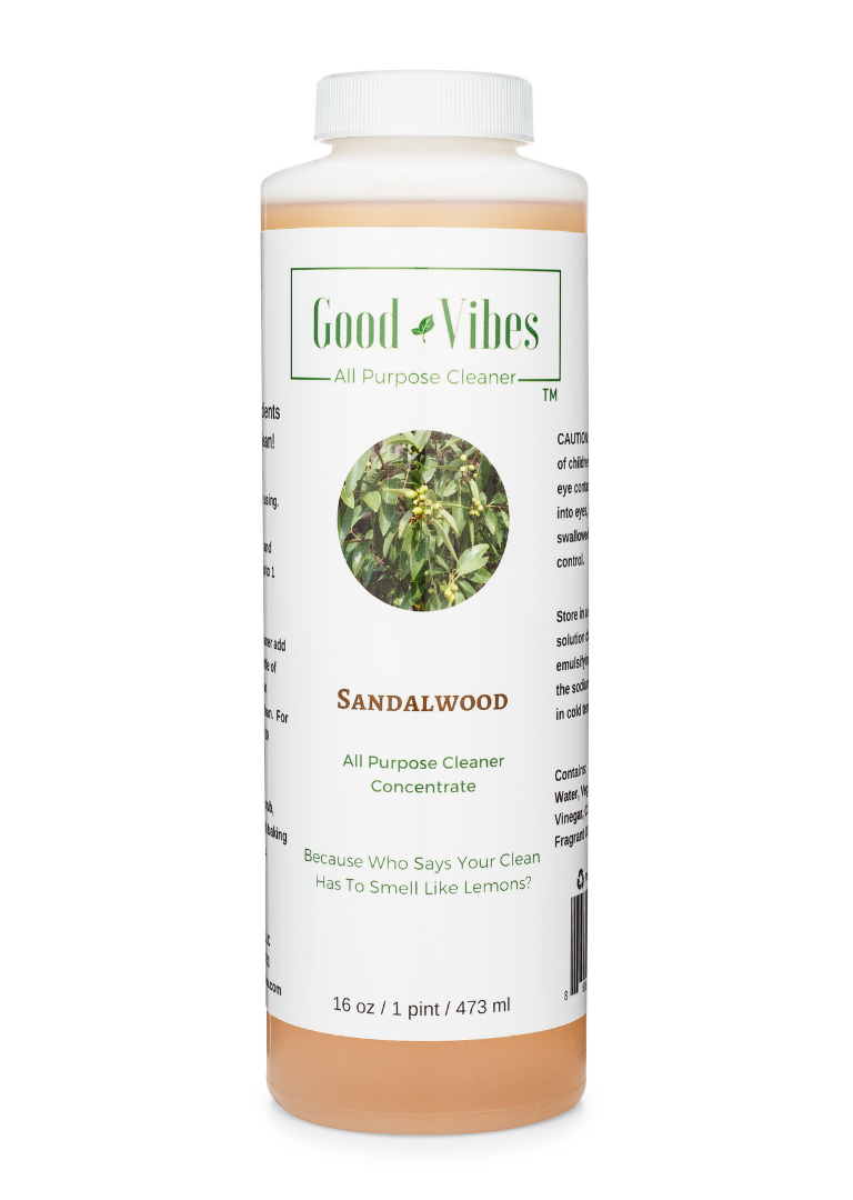 Sandalwood All Purpose Cleaner - Good Vibes All Purpose Cleaner